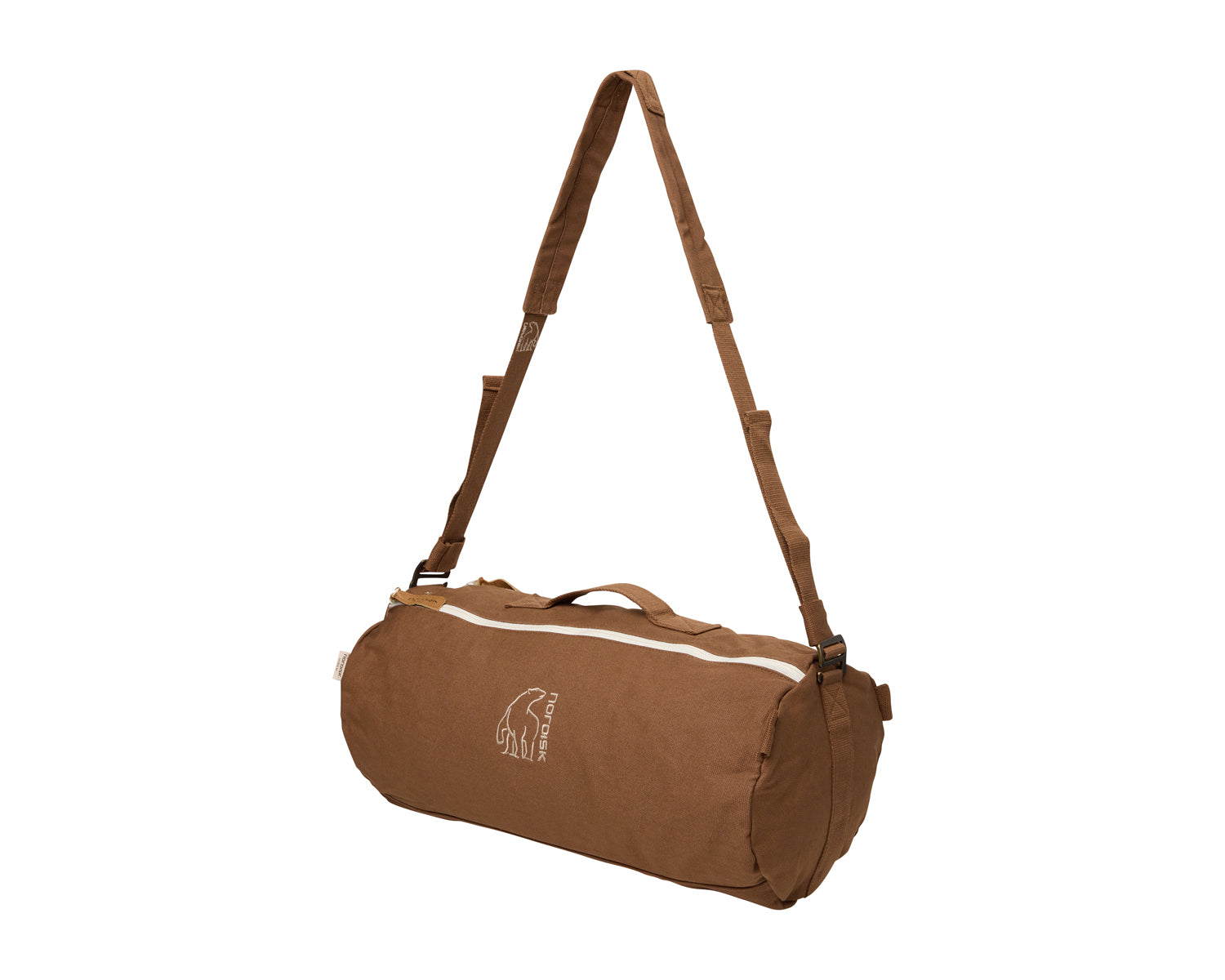 nordisk-karlstad-27-duffel-27-l-otter-cookie-brown-canvas image 2