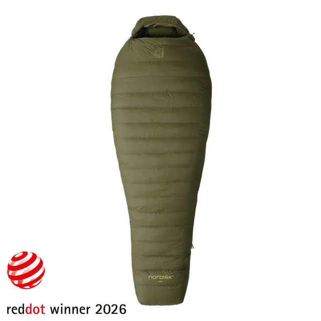 nordisk-iver-0-mumienschlafsack-forest-night-green image 1