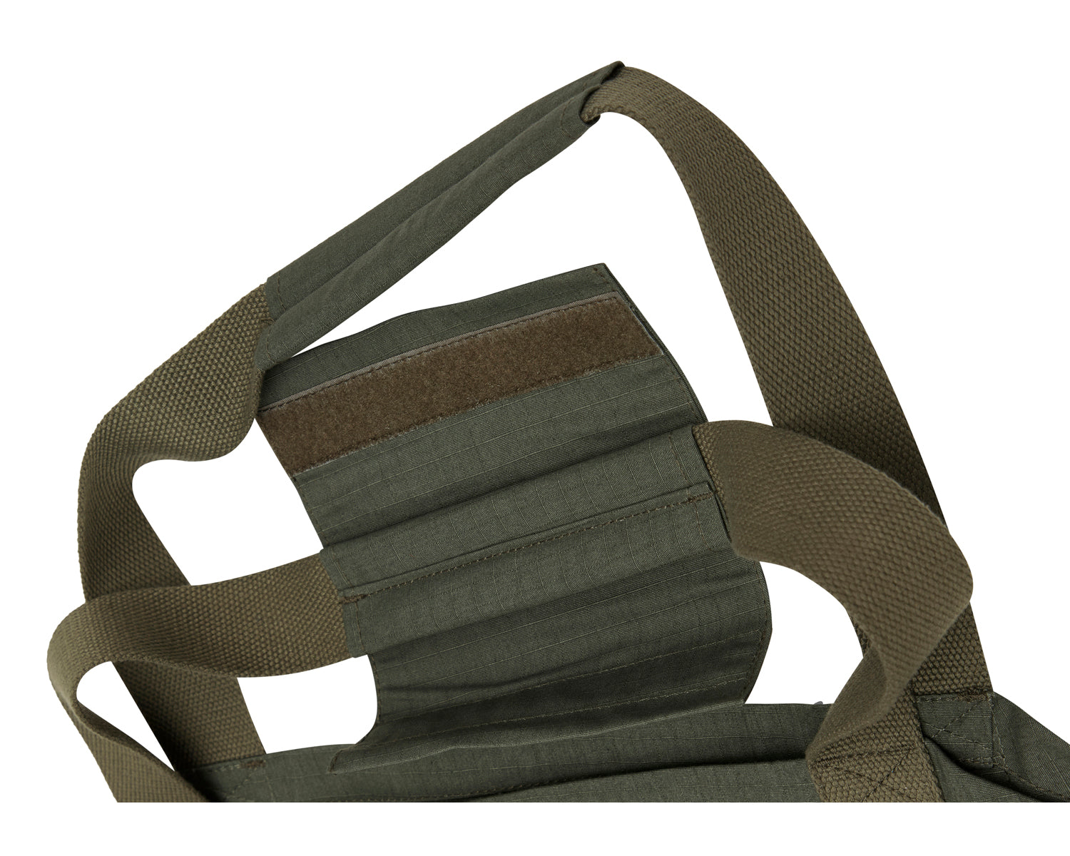nordisk-blus-wood-bag-holztasche-aus-ripstop-baumwolle-four-leaf-clover-green image 2