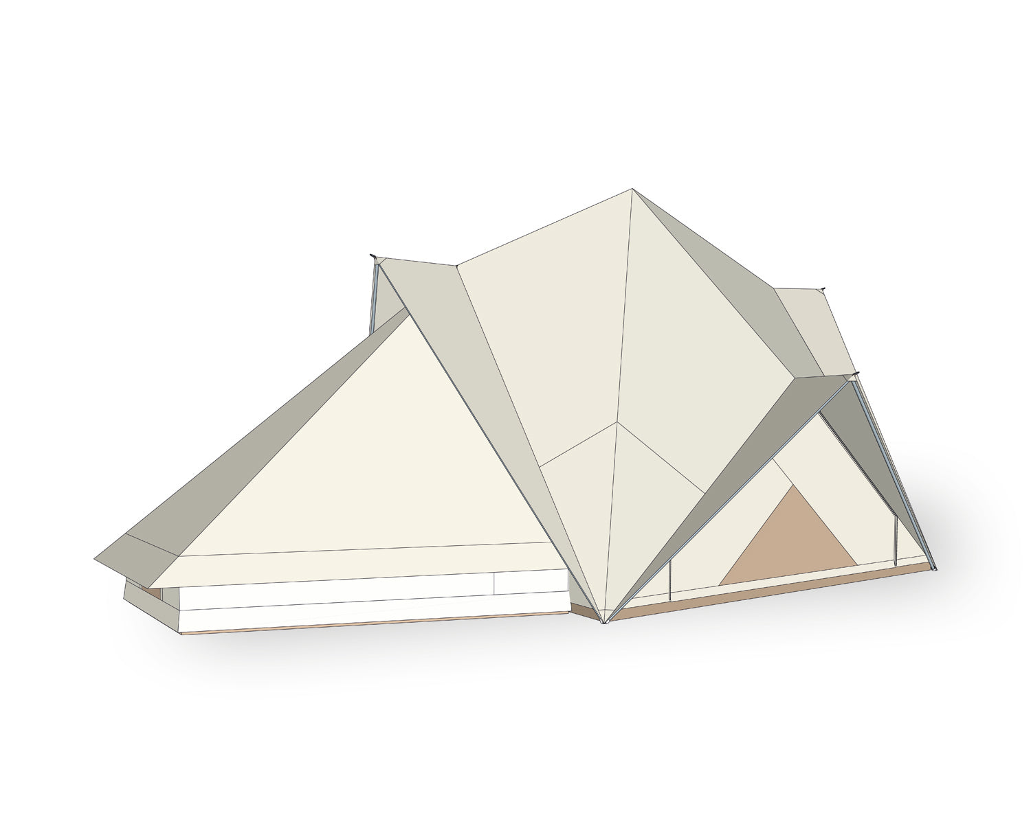 nordisk-midgard-annex-large-zeltvorzelt-3-3-m-erweiterung-sandshell image 8