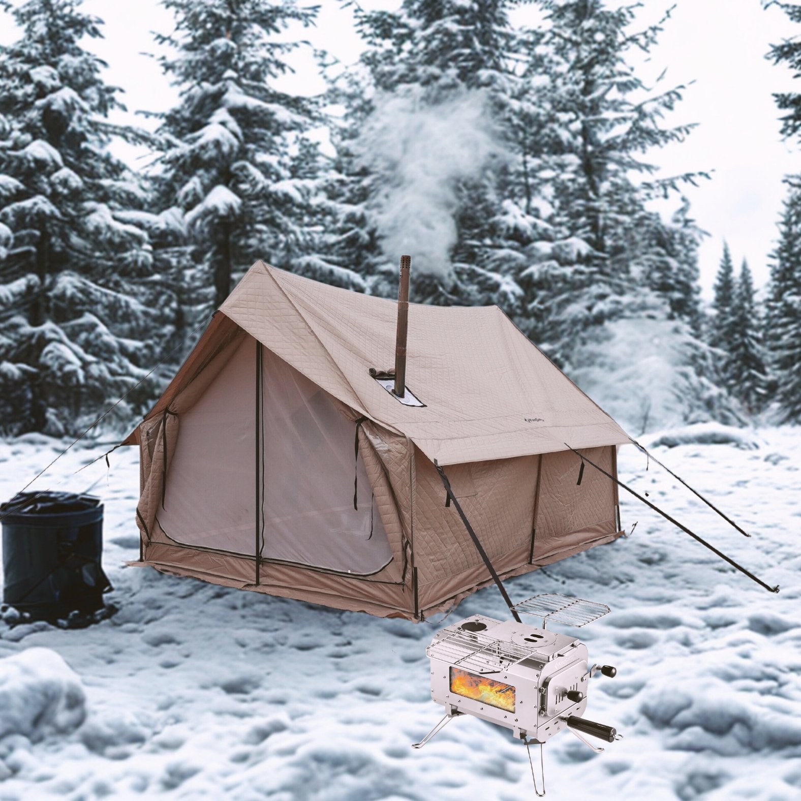 kingcamp-winter-camping-bundle-mountain-in-c4-steppzelt-mit-surefire-ofen image 1