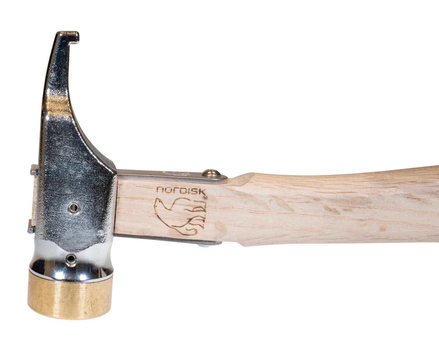 nordisk-hamarr-zelt-hammer-messing-stahl-holz-leder-handgefertigt image 3