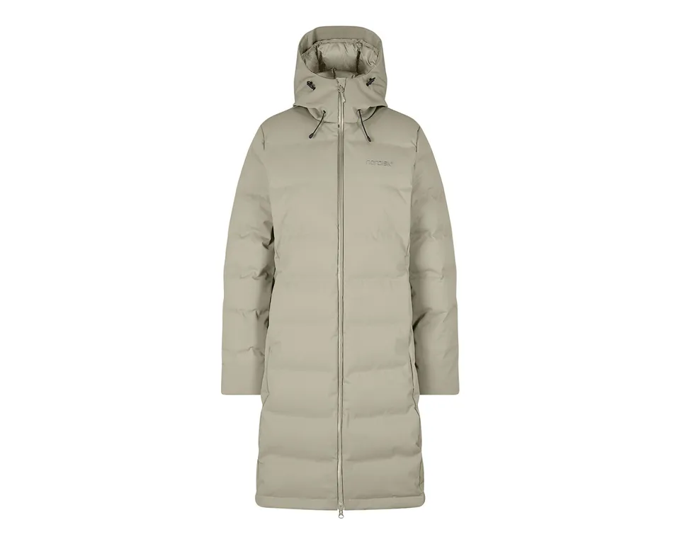nordisk-moana-long-daunenmantel-vetiver-green-damen-extra-lang image 1