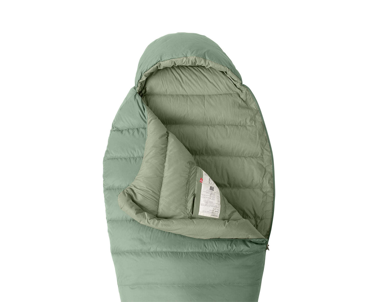 nordisk-ides-junior-mumien-schlafsack-hedge-green-2-in-1-mitwachsend-daunenf-llu image 4