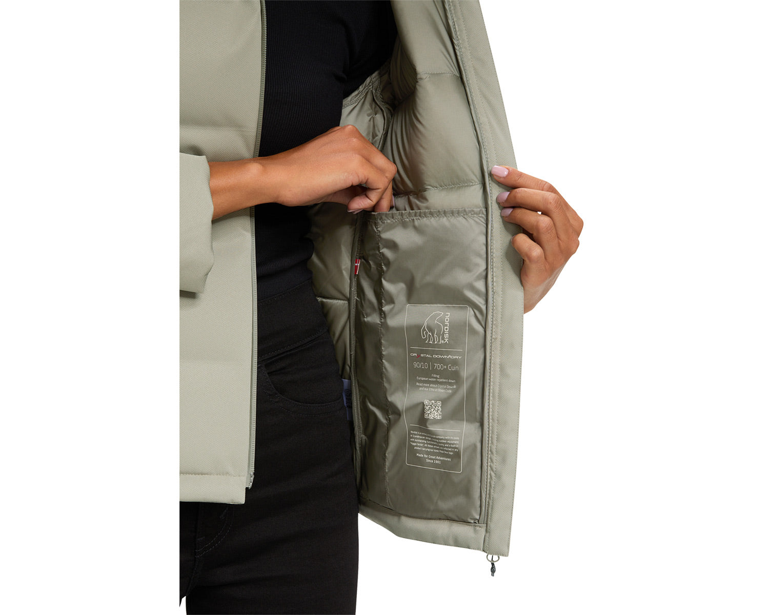 nordisk-moana-damen-daunenjacke-crystal-down-dry-90-10-700-vetiver-green image 6