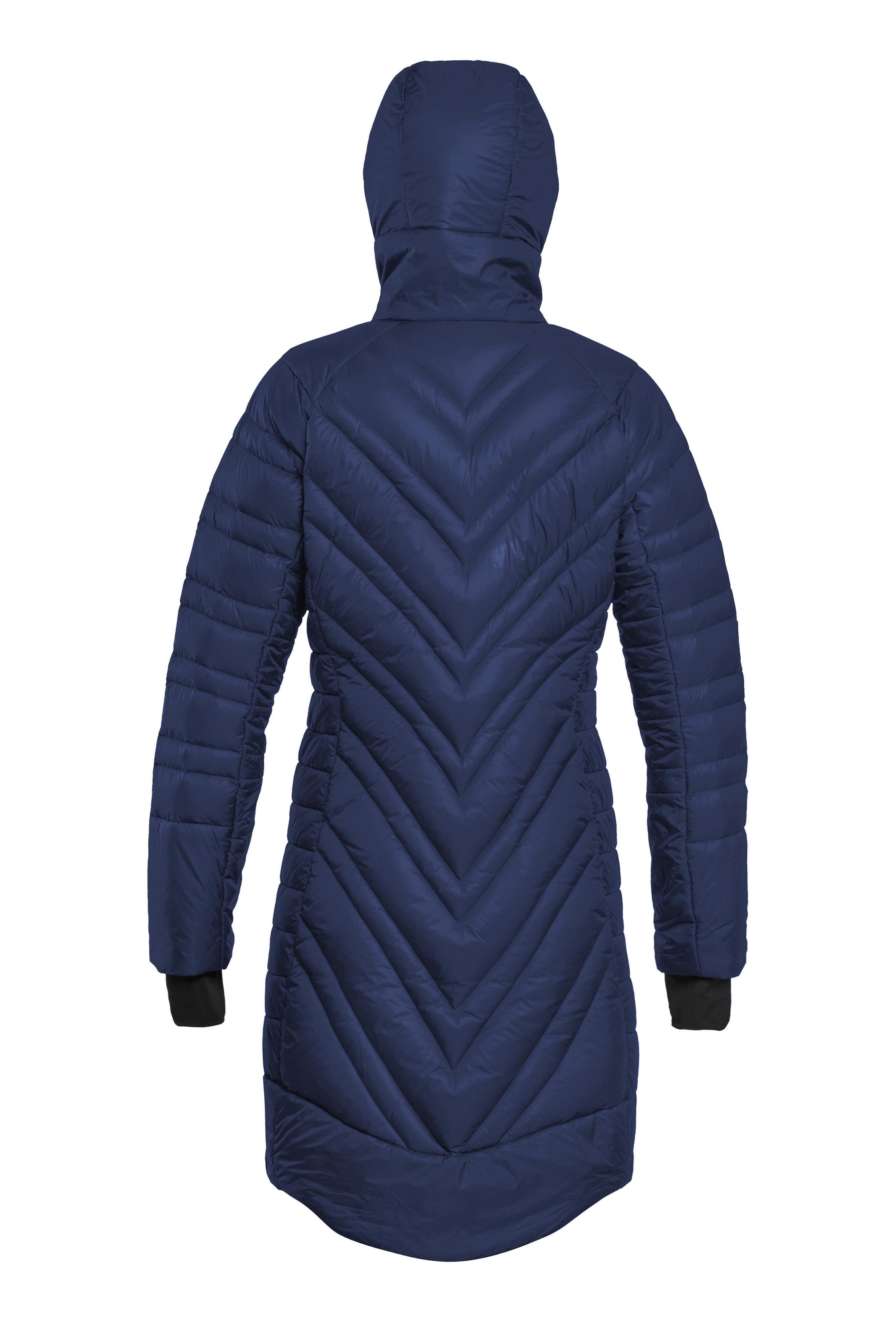 gr-ezi-bag-faithful-downwool-coat-damen-mantel-saphir-blue image 2