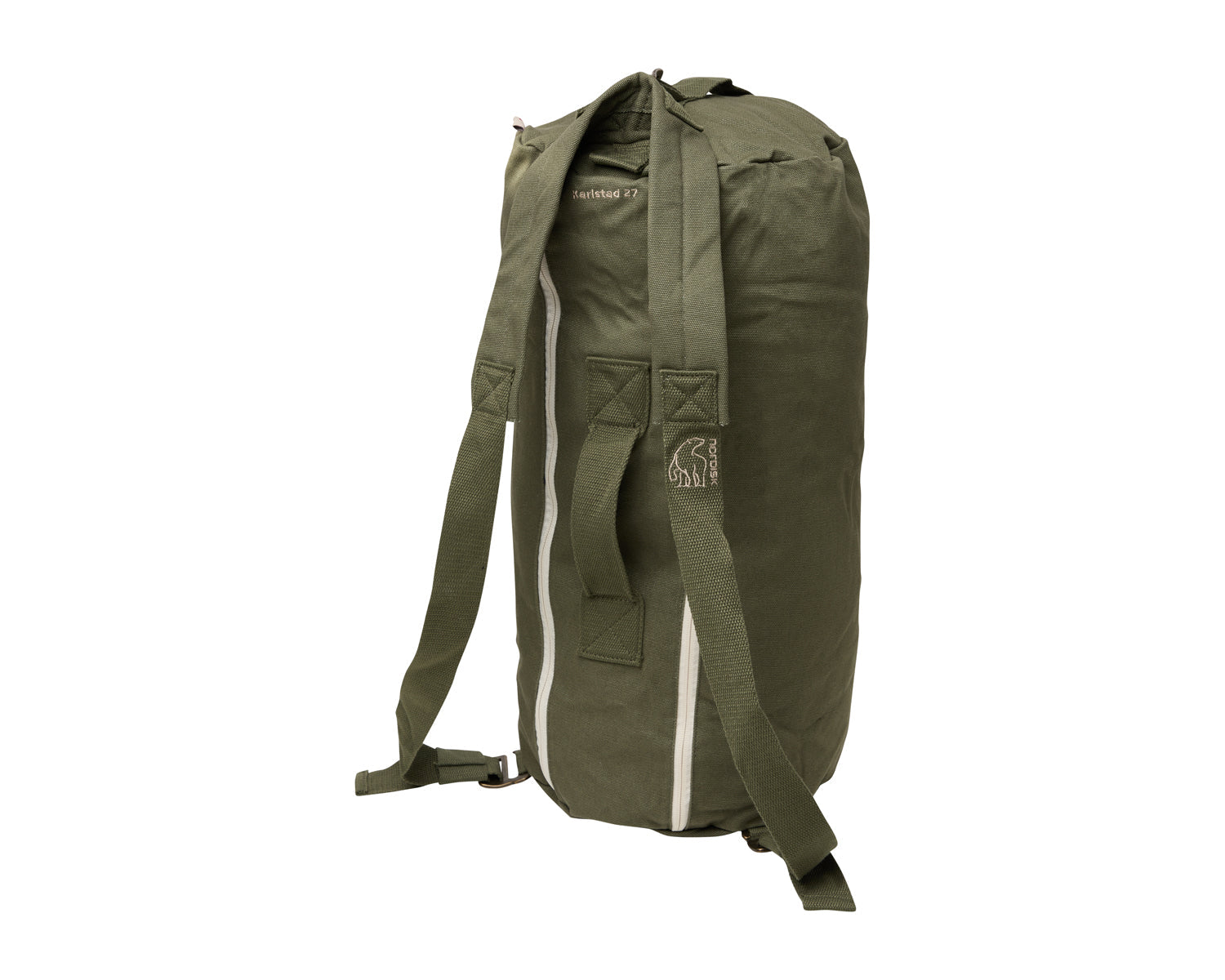 nordisk-karlstad-27-duffel-27-l-four-leaf-clover-green-canvas-reisetasche image 4