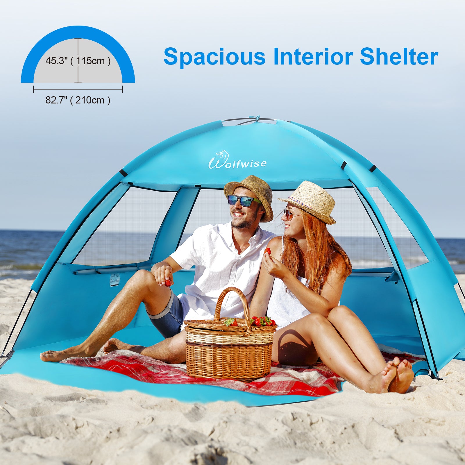 wolfwise-easy-set-up-strandzelt-blau-upf-50 image 2
