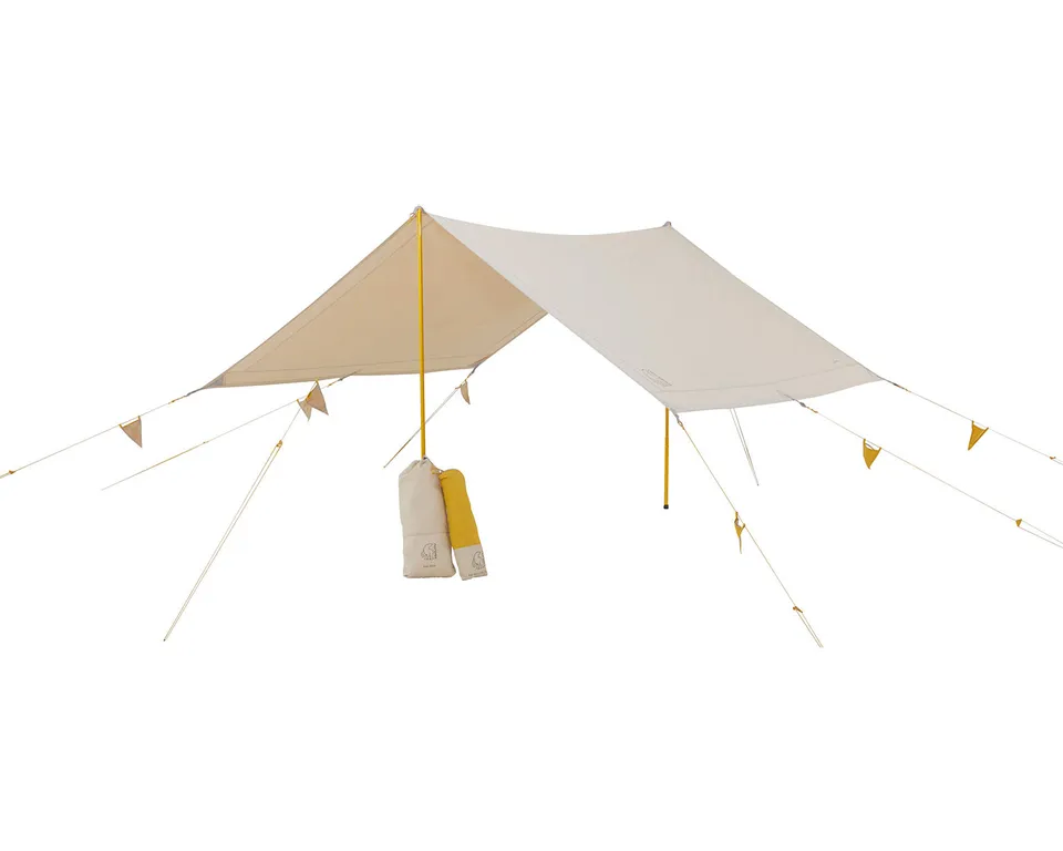 nordisk-kari-tech-mini-tarp-inkl-colour-pack-senfgelb-3-x-2-5-m-technische-baumw image 1