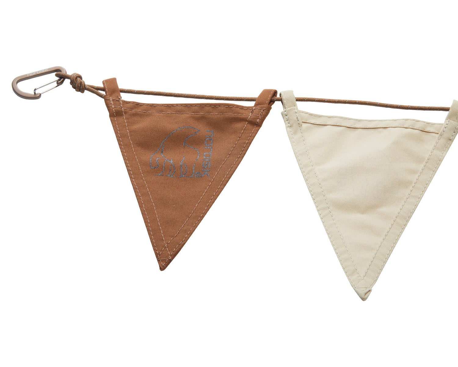 nordisk-flag-lines-2er-set-wimpelkette-dachshund-chocolate image 4