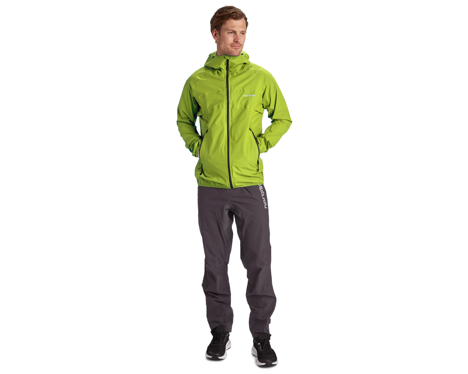 nordisk-medby-3-lagen-jacke-lime-punch image 3