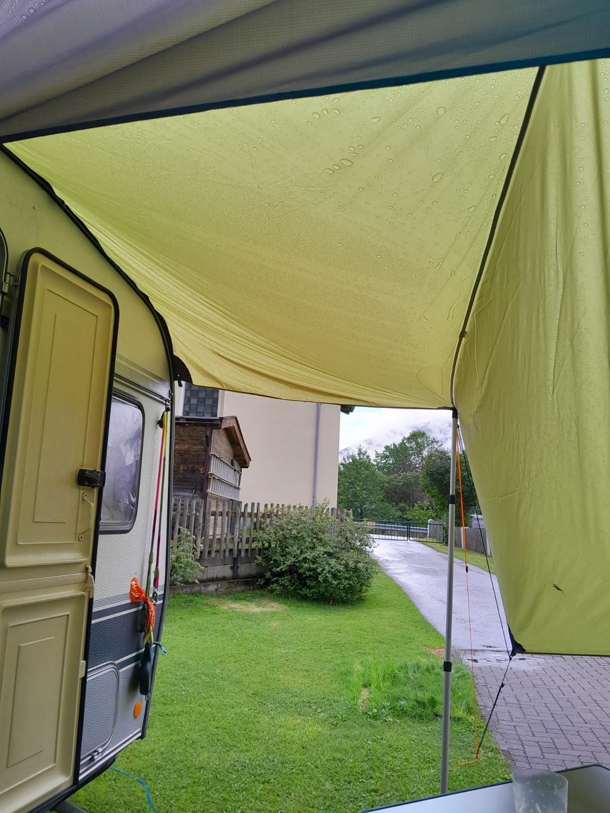 Perfektes Sonnensegel