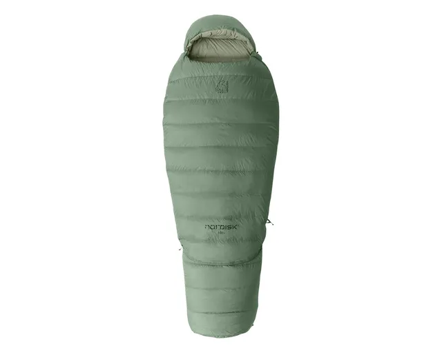 nordisk-ides-junior-mumien-schlafsack-hedge-green-2-in-1-mitwachsend-daunenf-llu image 1