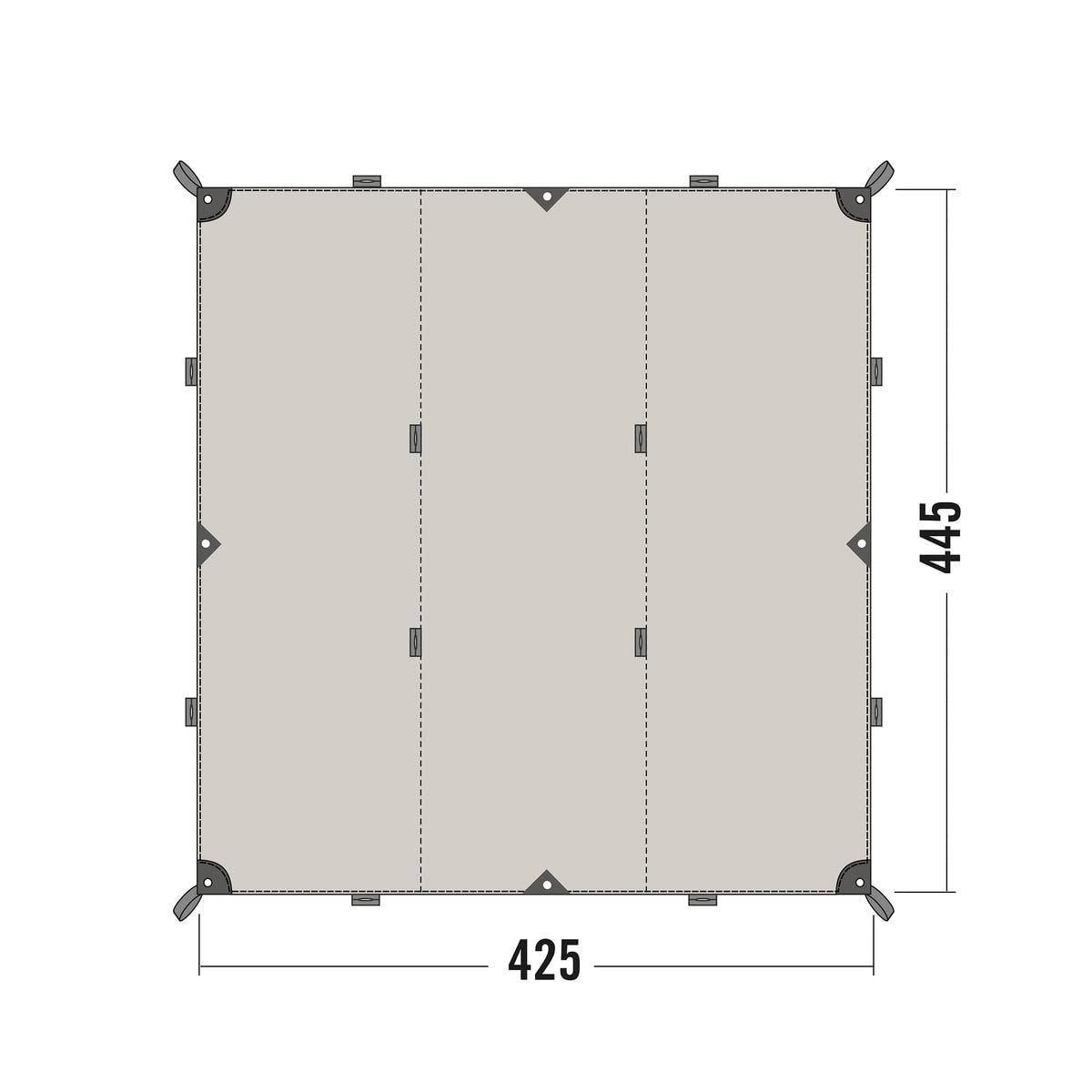 tatonka-tarp-wasserdichtes-baumwollmischgewebe-tarp-285-x-300-cm-mit-sen-und-abs image 2