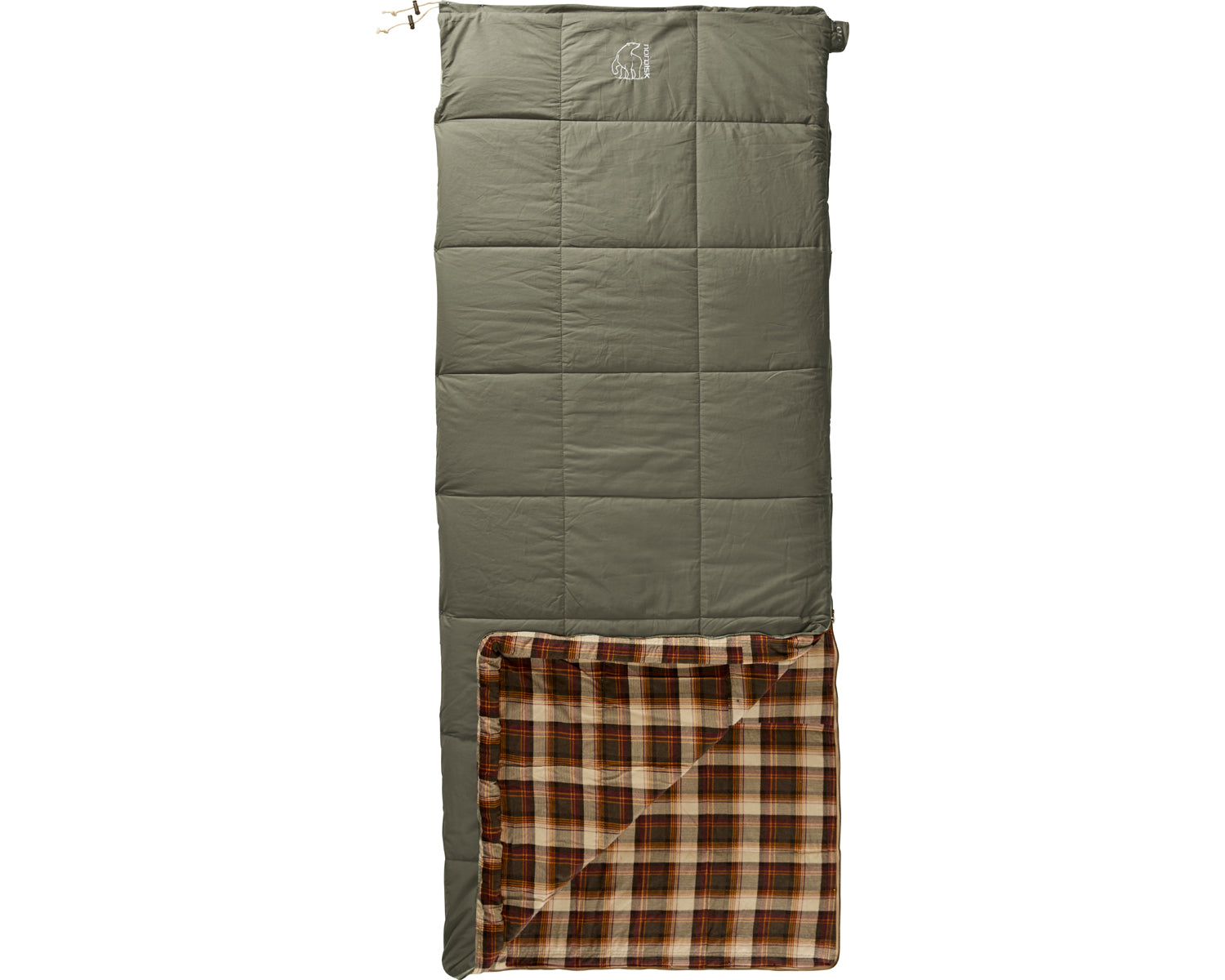 nordisk-almond-10-baumwoll-schlafsack-bungee-cord-brown image 3