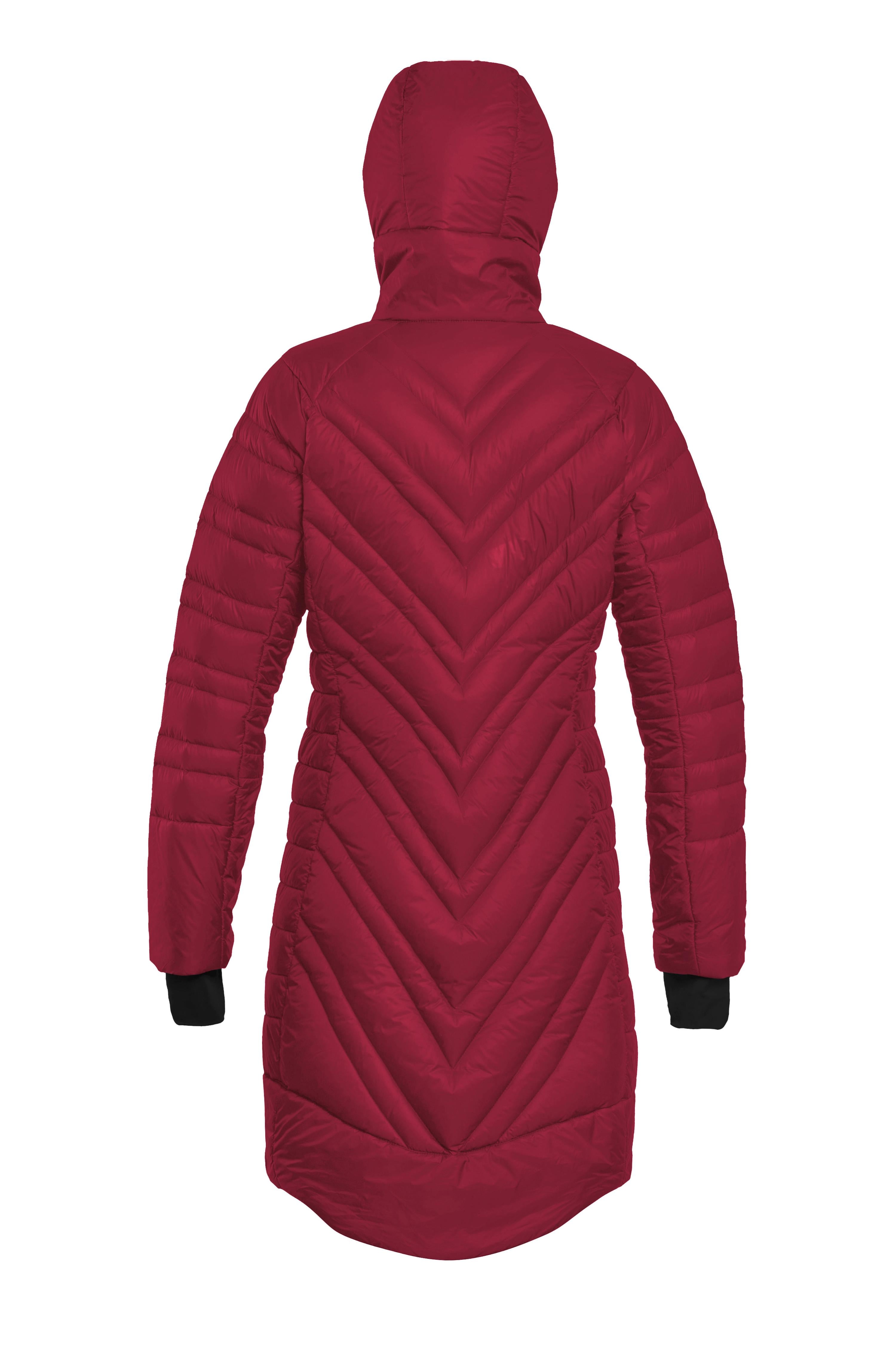 gr-ezi-bag-faithful-downwool-coat-mantel-damen-cherry image 2