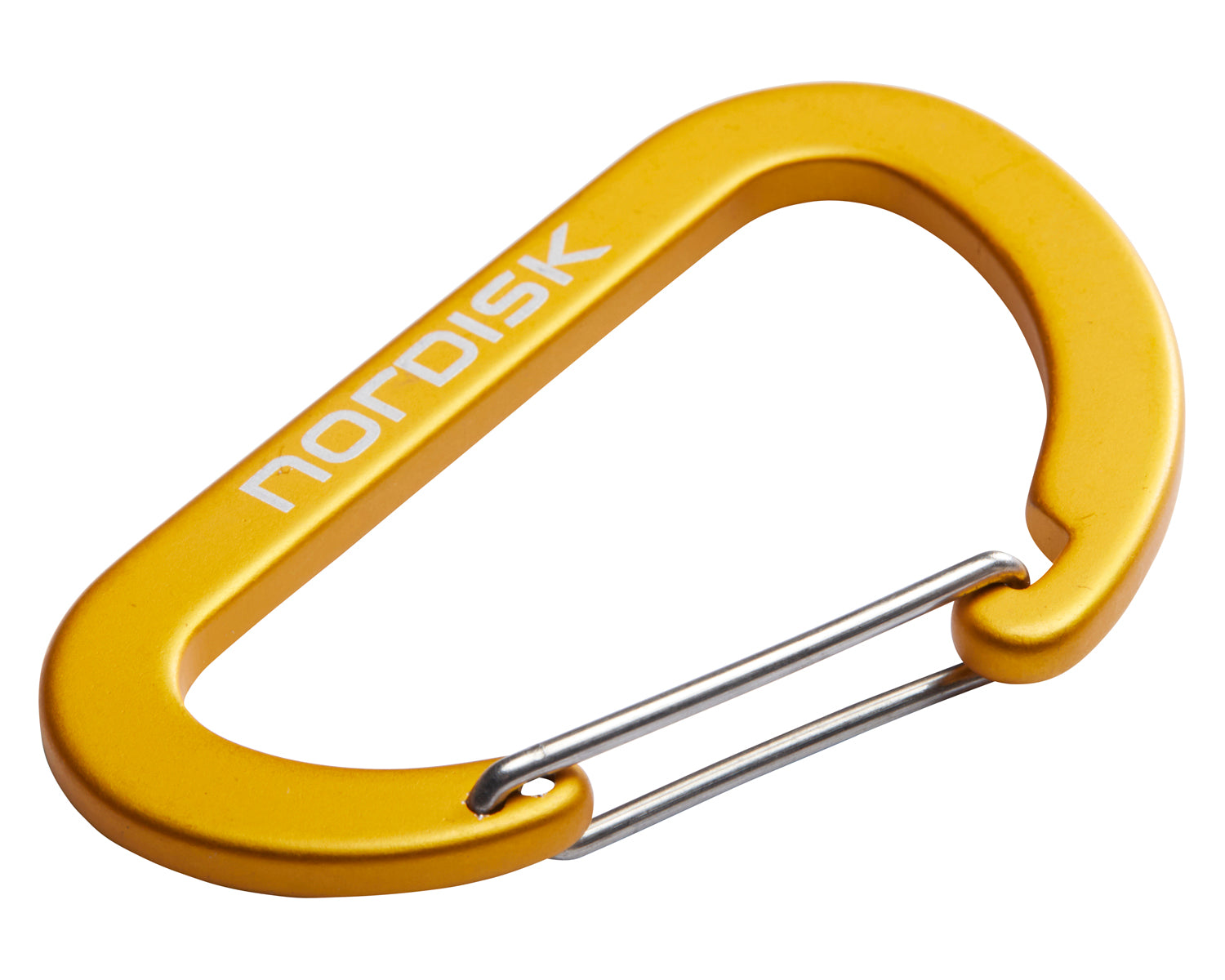 nordisk-large-hooks-6-st-ck-aluminium-karabinerhaken-in-mustard-yellow image 2