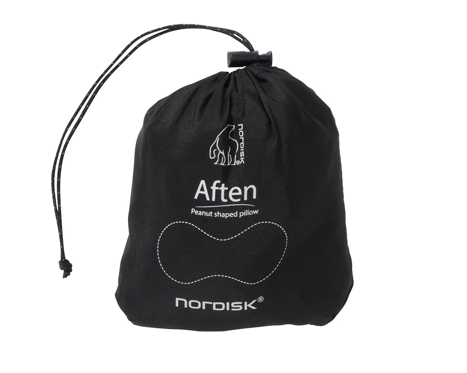 nordisk-aften-peanut-pillow-ergonomisches-nackenkissen-sandshell image 3