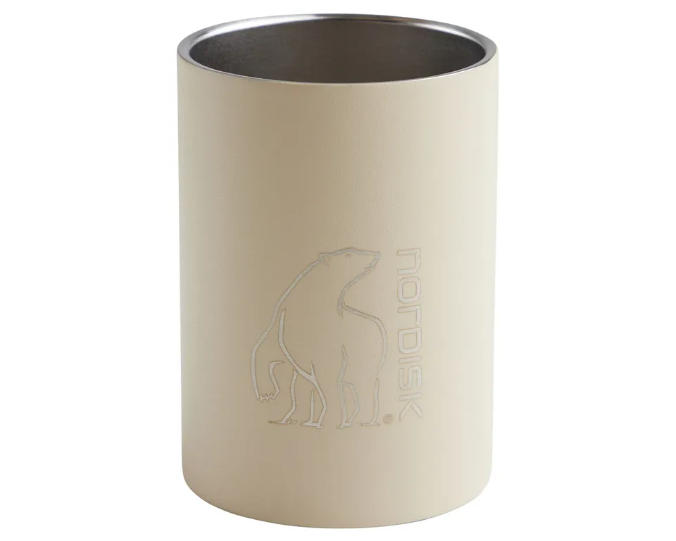 nordisk-mug-300ml-doppelwandiger-edelstahlbecher-sandshell image 1