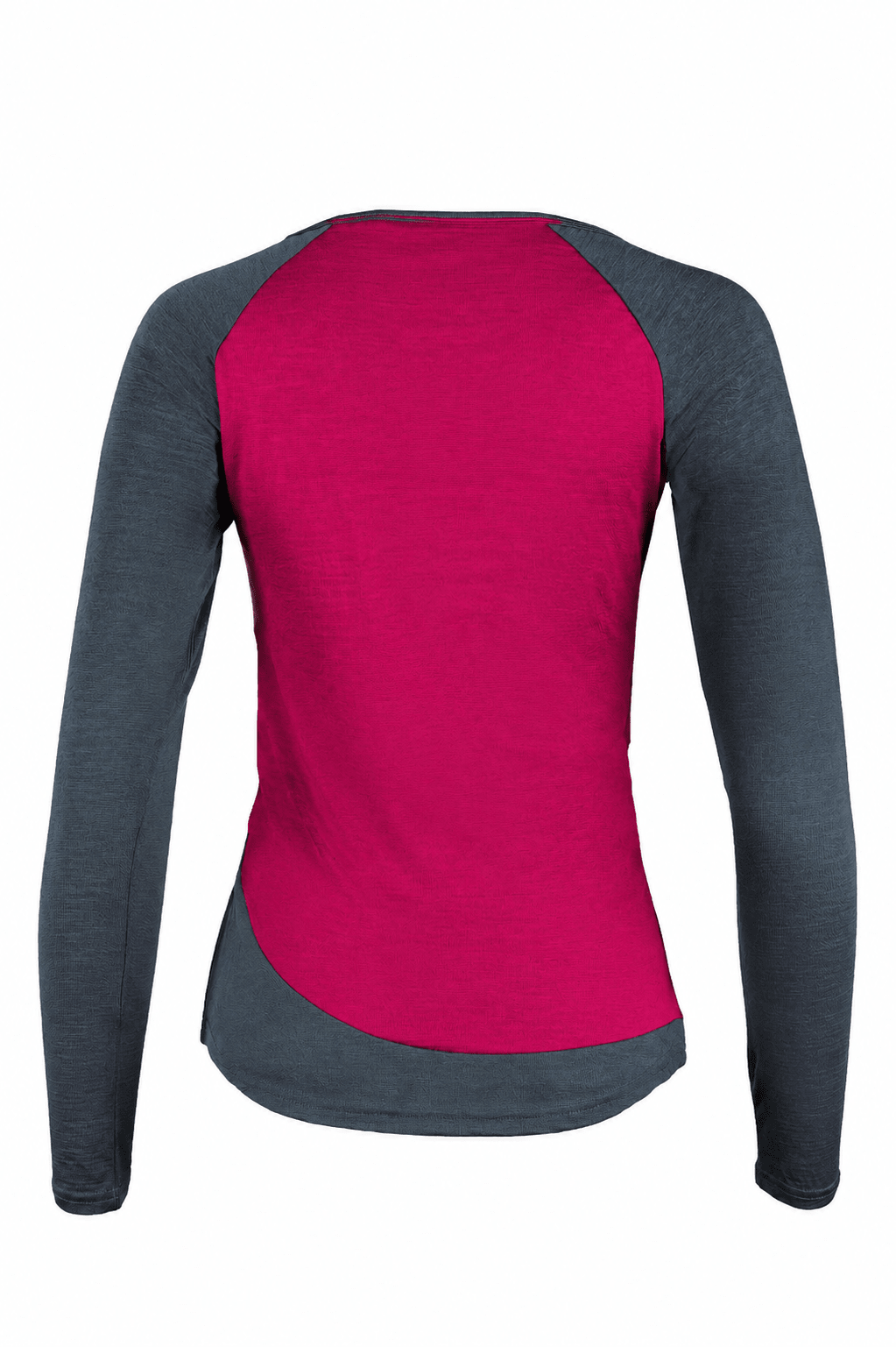 gr-ezi-bag-woodwool-longsleeve-lady-phillippa-damen-ocean-cavern-raspberry-red image 2
