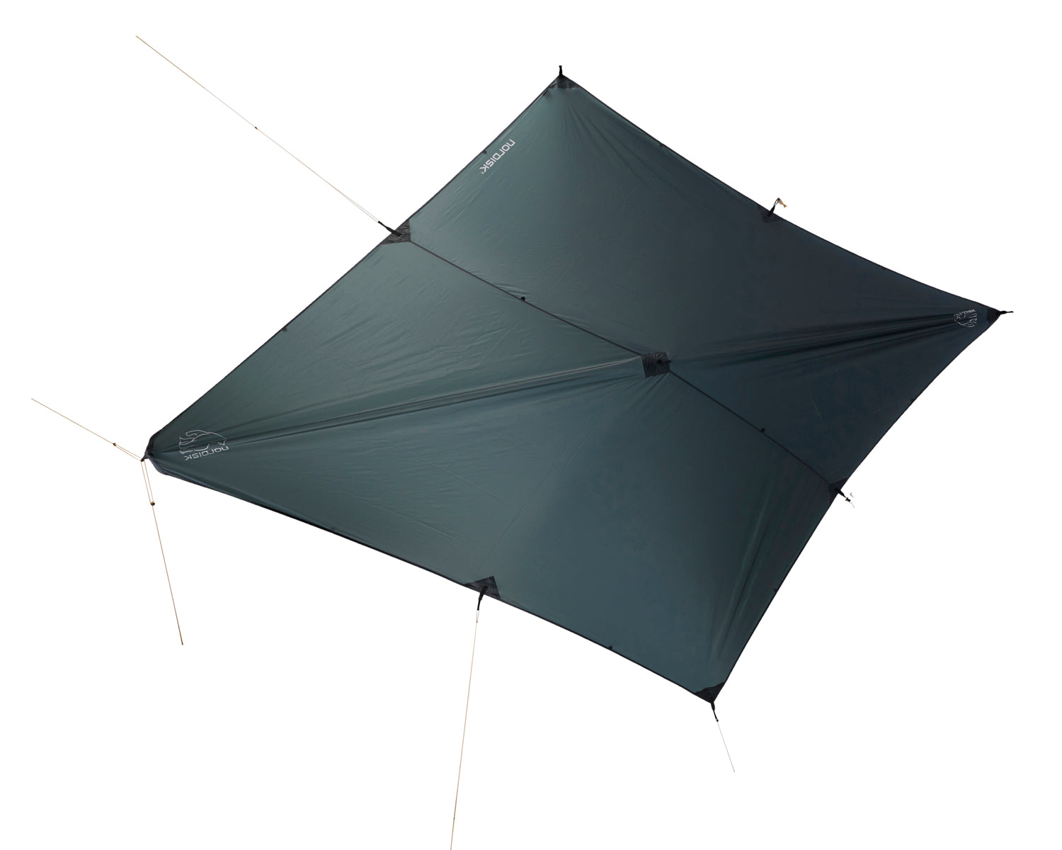 nordisk-voss-9-si-tarp-9-m-forest-green-leichtgewicht image 3
