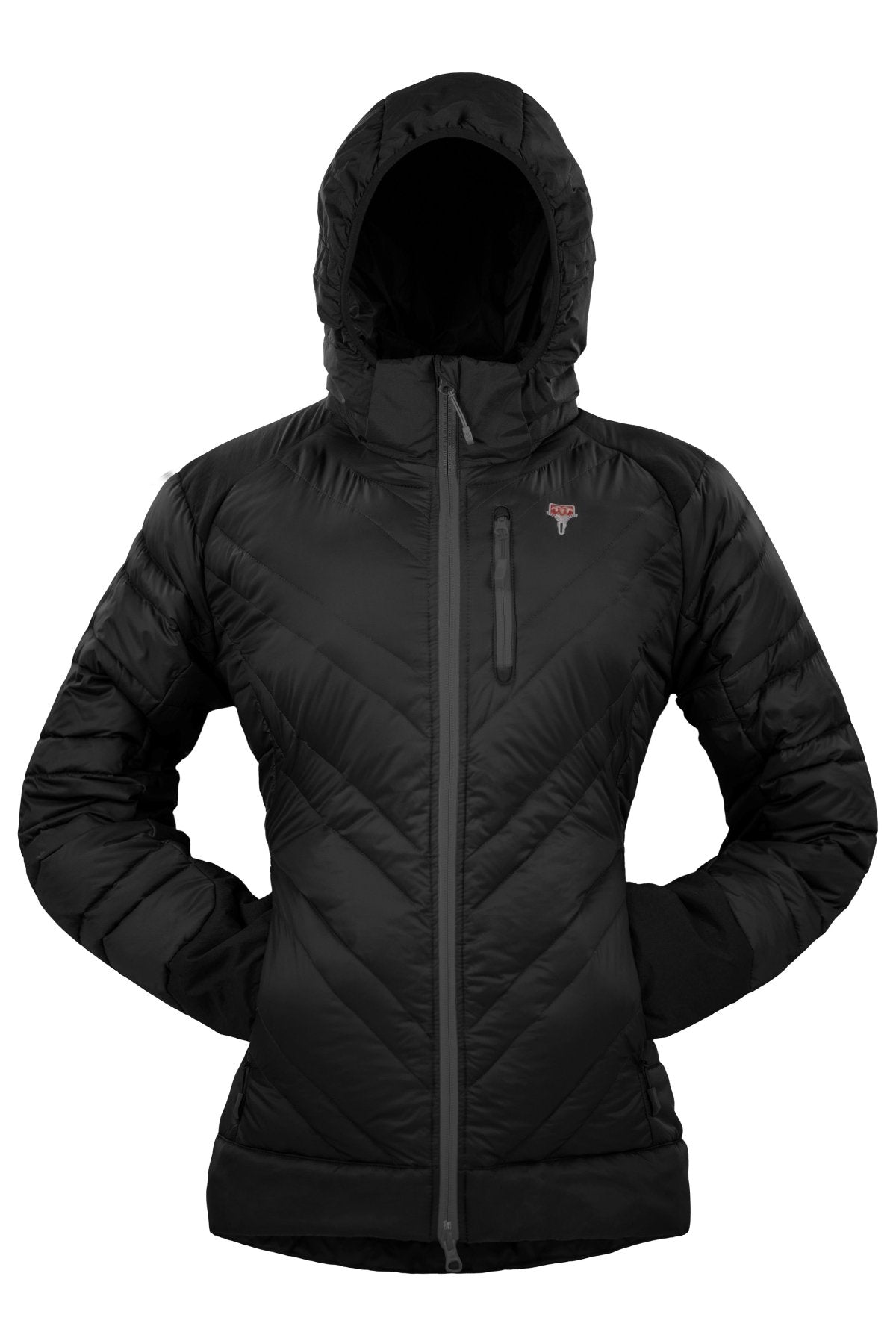 gr-ezi-bag-the-lightful-downwool-jacket-damen-isolationsjacke-black image 3