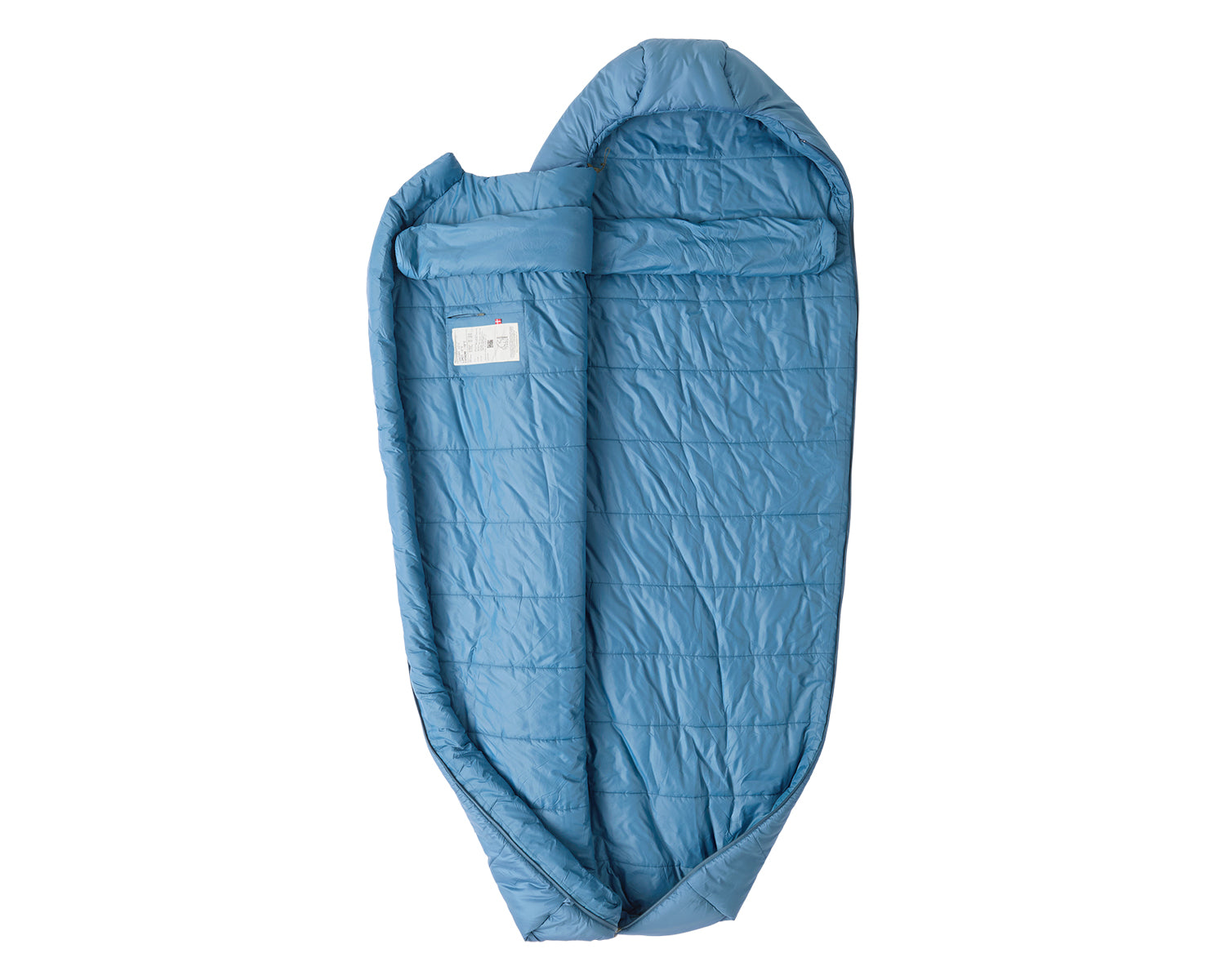 nordisk-bjarni-0-mummy-schlafsack-aegan-blue-3-jahreszeiten-kunstfaser image 2
