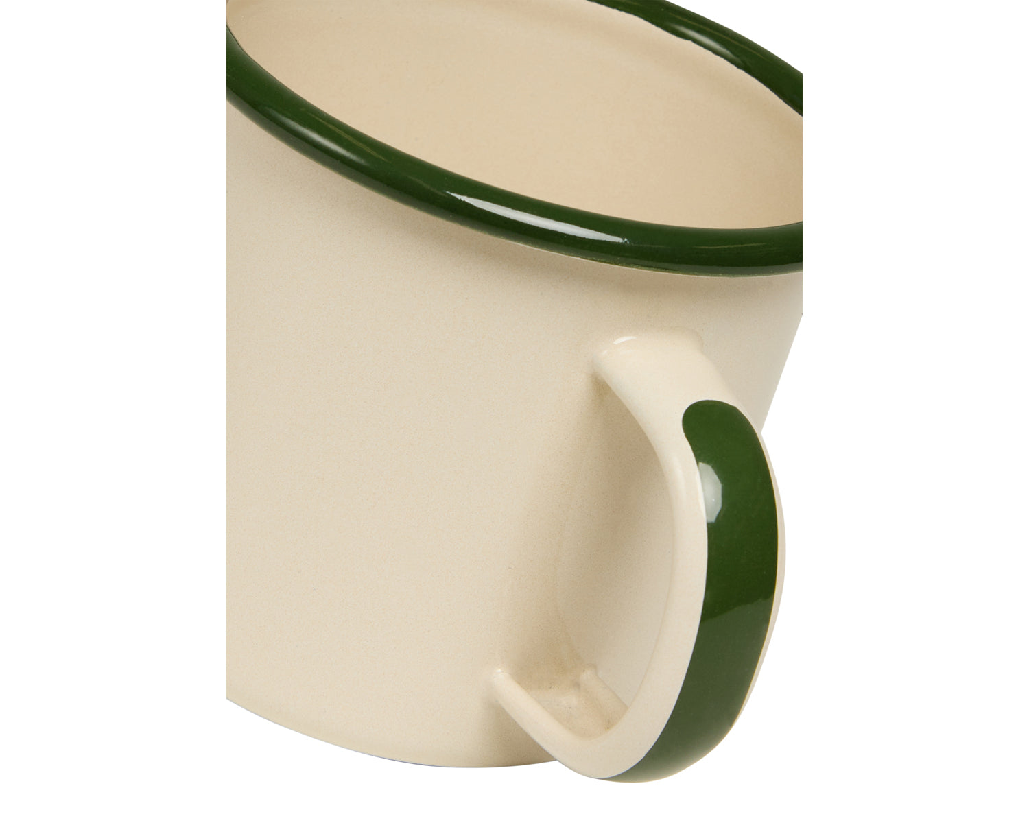nordisk-madam-bl-becher-350ml-cream-emaille-retro-design image 4