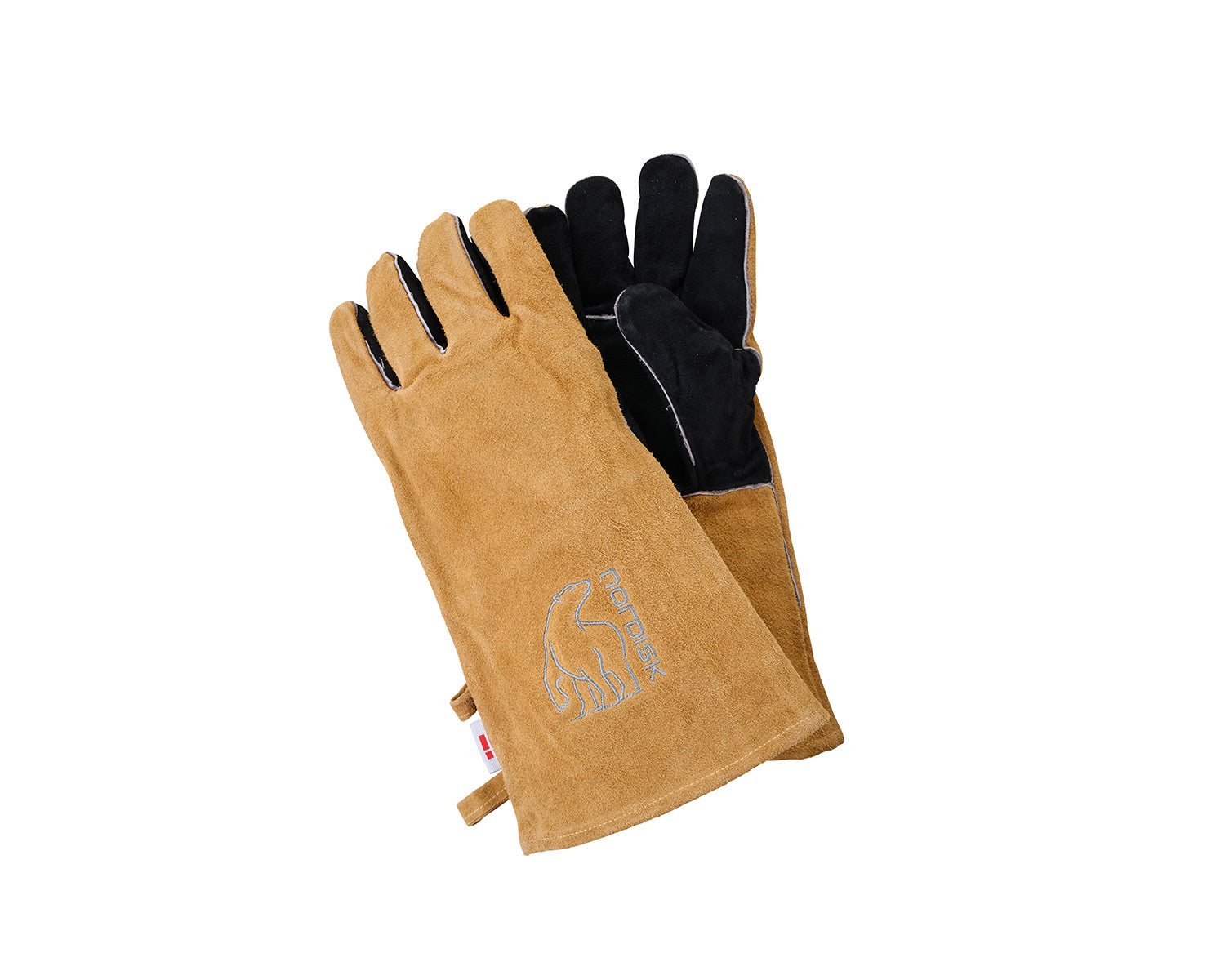 nordisk-torden-handschuhe-schwerlast-echtleder-braun-schwarz image 1