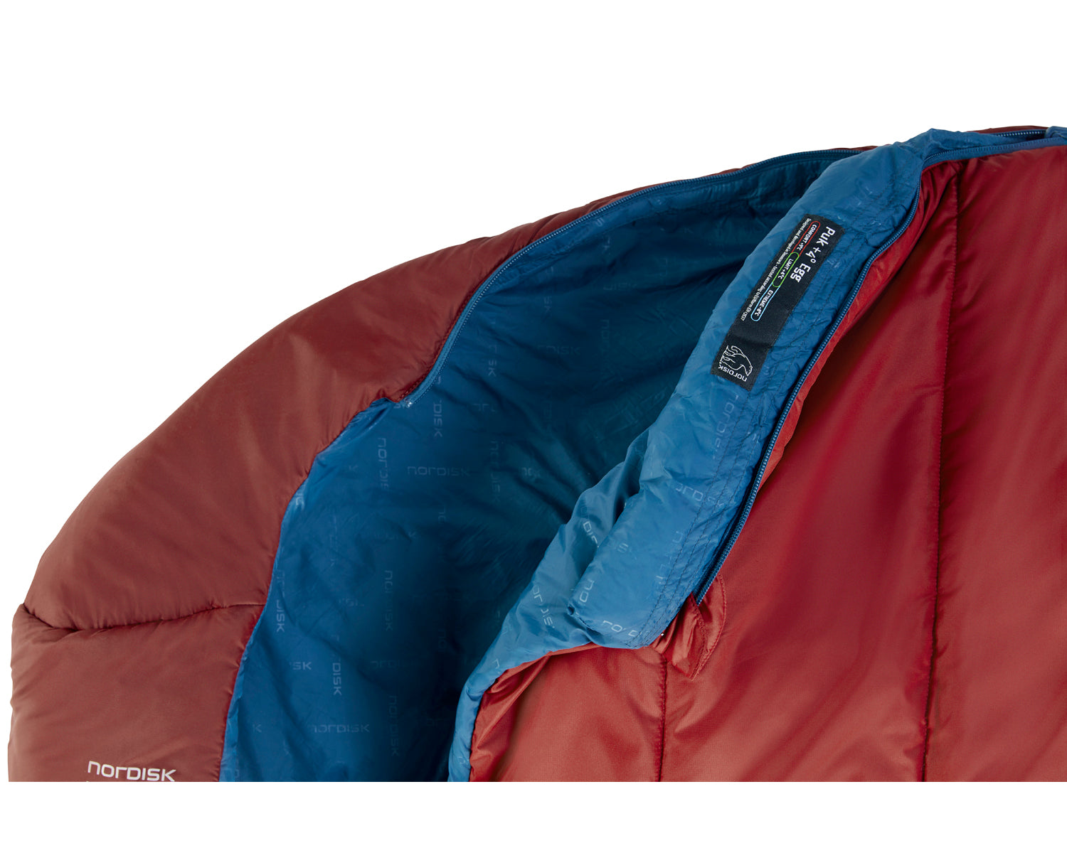 nordisk-puk-4-egg-schlafsack-sundried-tomato image 5
