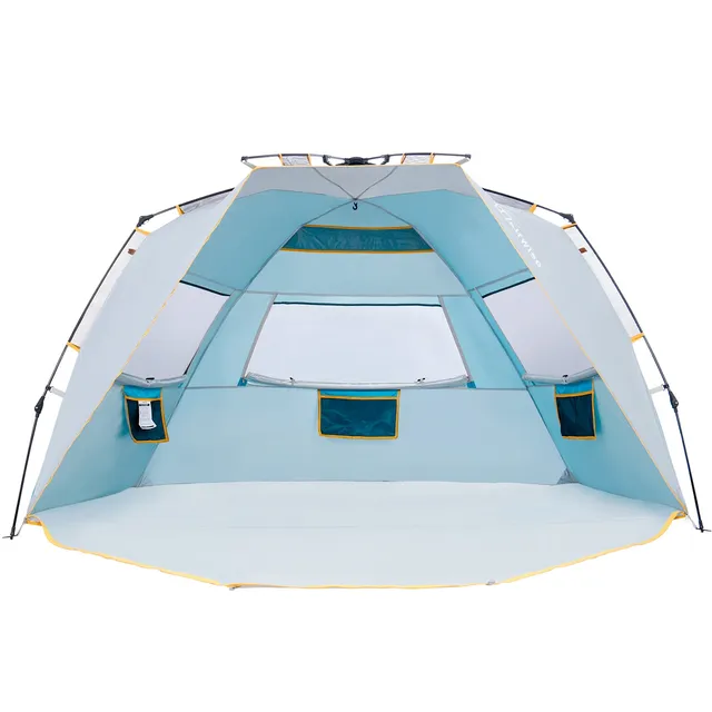wolfwise-goldsand-k10-strandmuschel-strandzelt image 1