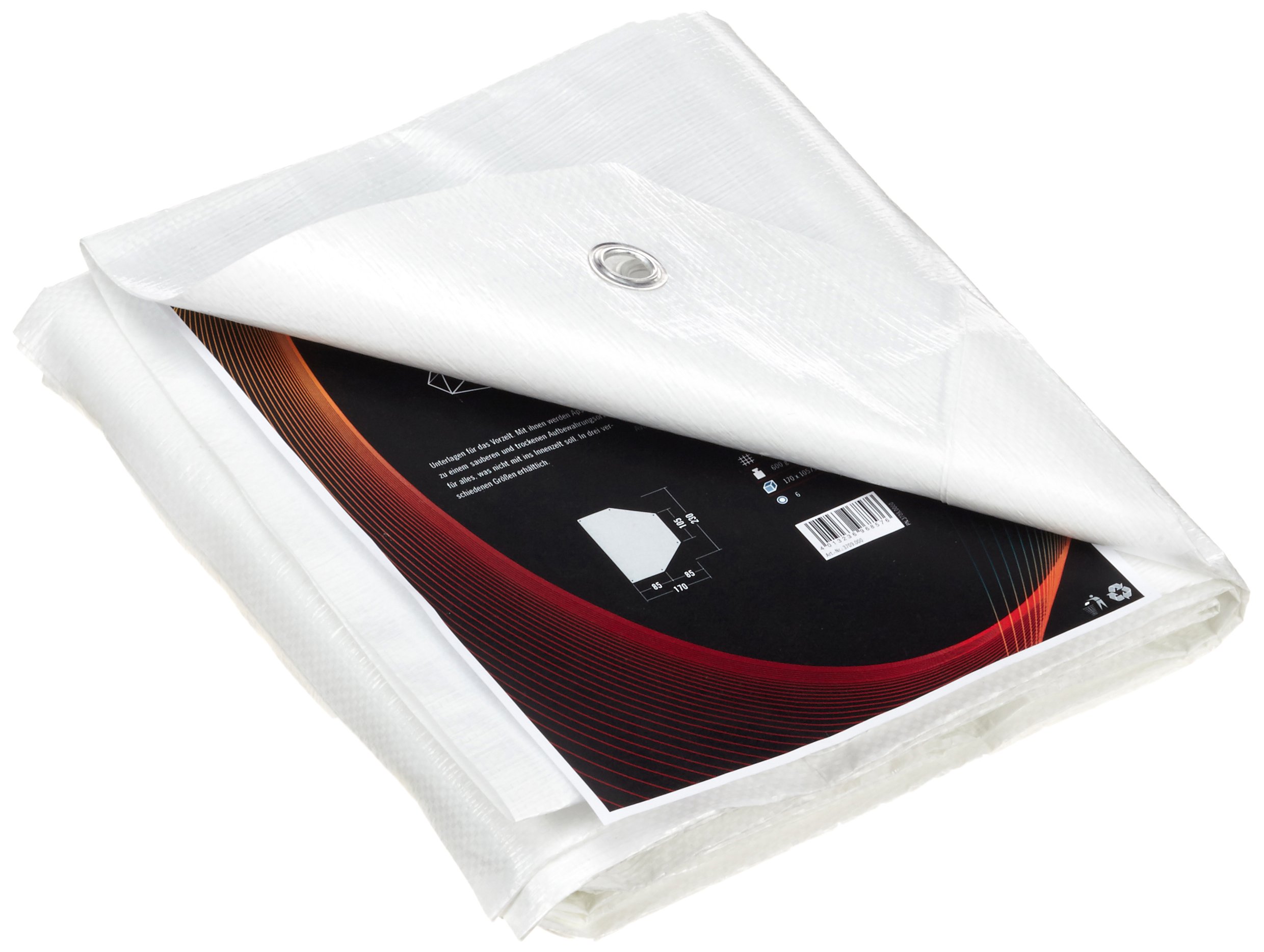 tatonka-zeltunterlage-fam-apsidenunterlage-170-x-105-230-cm-transparent image 2