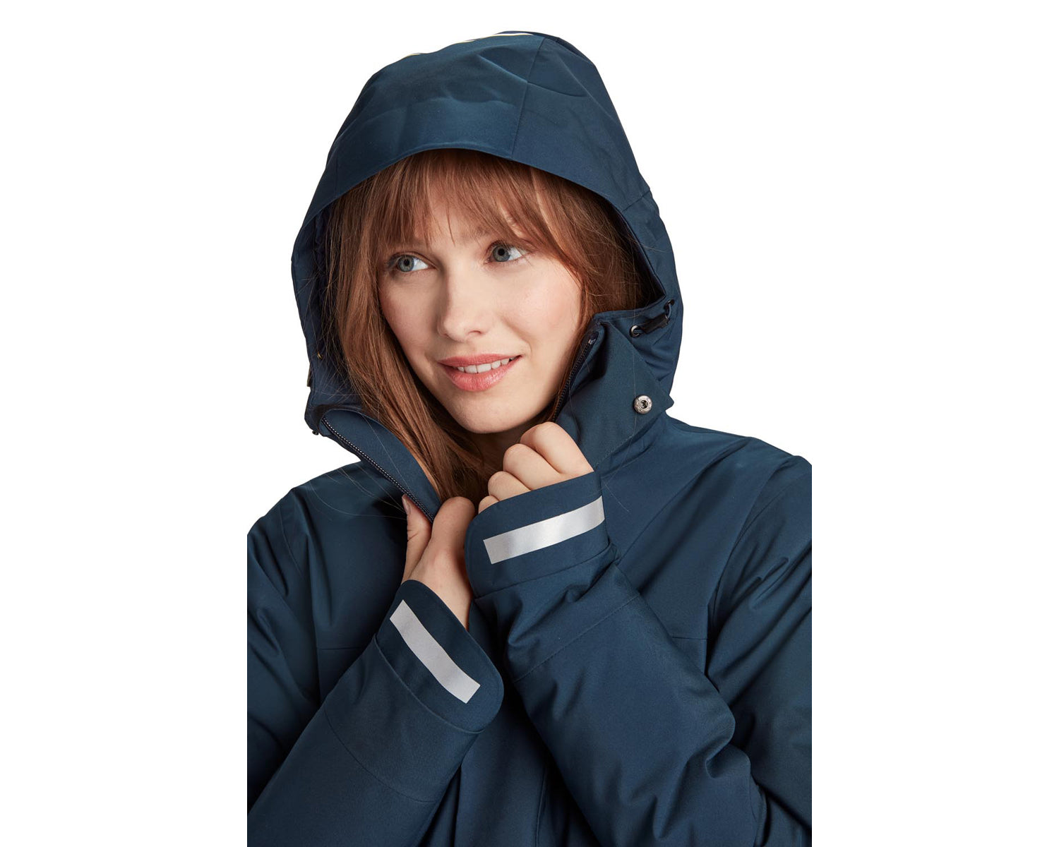 nordisk-mani-damenjacke-dress-blue-daunenjacke-mit-reflektierenden-details image 7