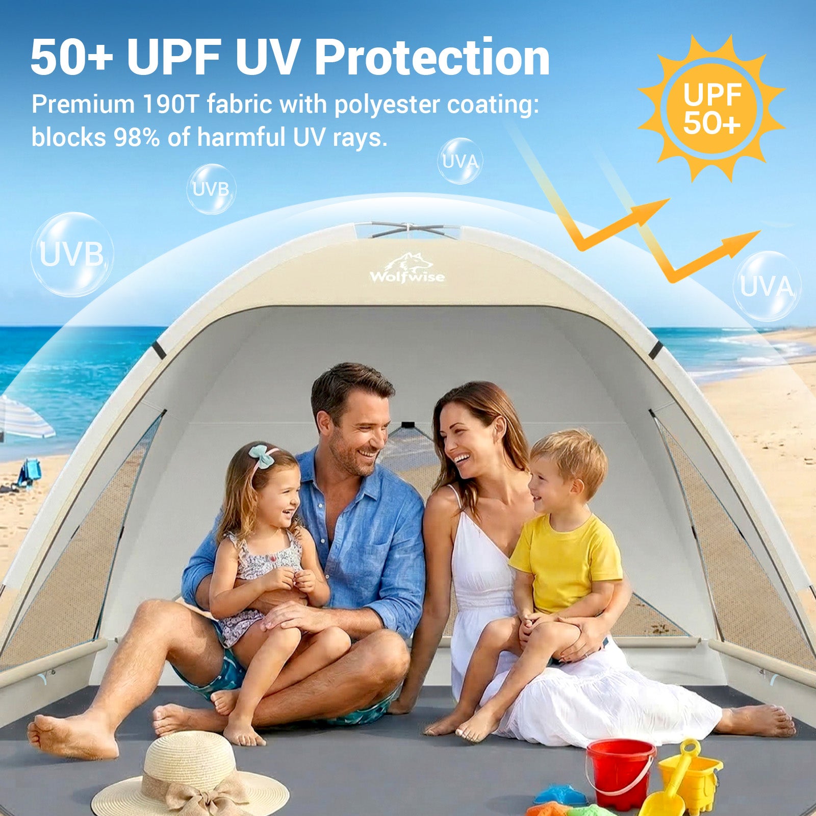 wolfwise-sunlitsky-strandzelt-f-r-4-personen-beige-mit-upf-50-uv-schutz image 2