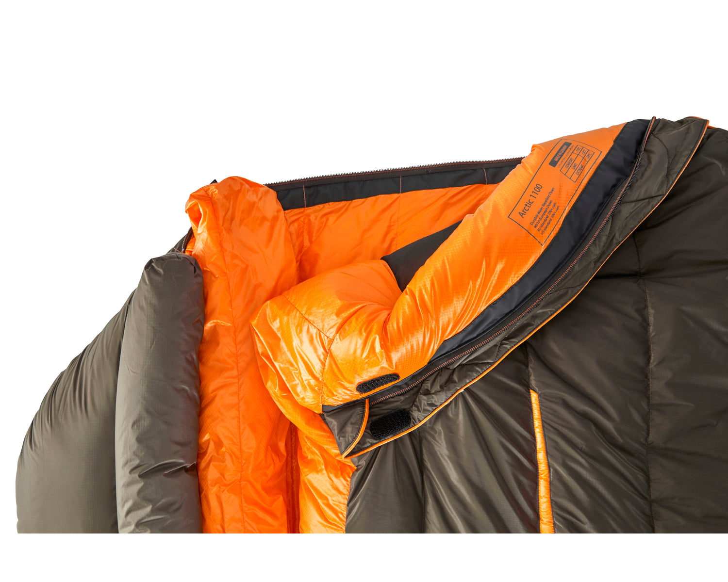 nordisk-arctic-1100-daunenschlafsack-coffee-extrem-crystal-down-dry image 5