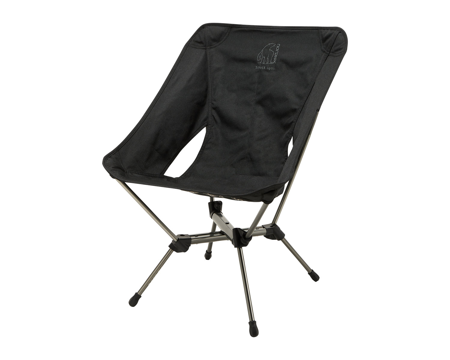 nordisk-marielund-campingstuhl-klein-leicht-aluminiumgestell-black-canvas-optik image 1