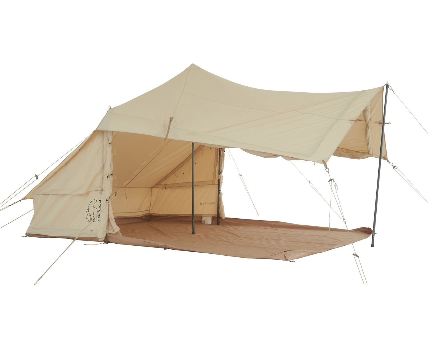 nordisk-utgard-sky-13-2-glamping-tent-13-2-m-6-personen-sandshell image 6