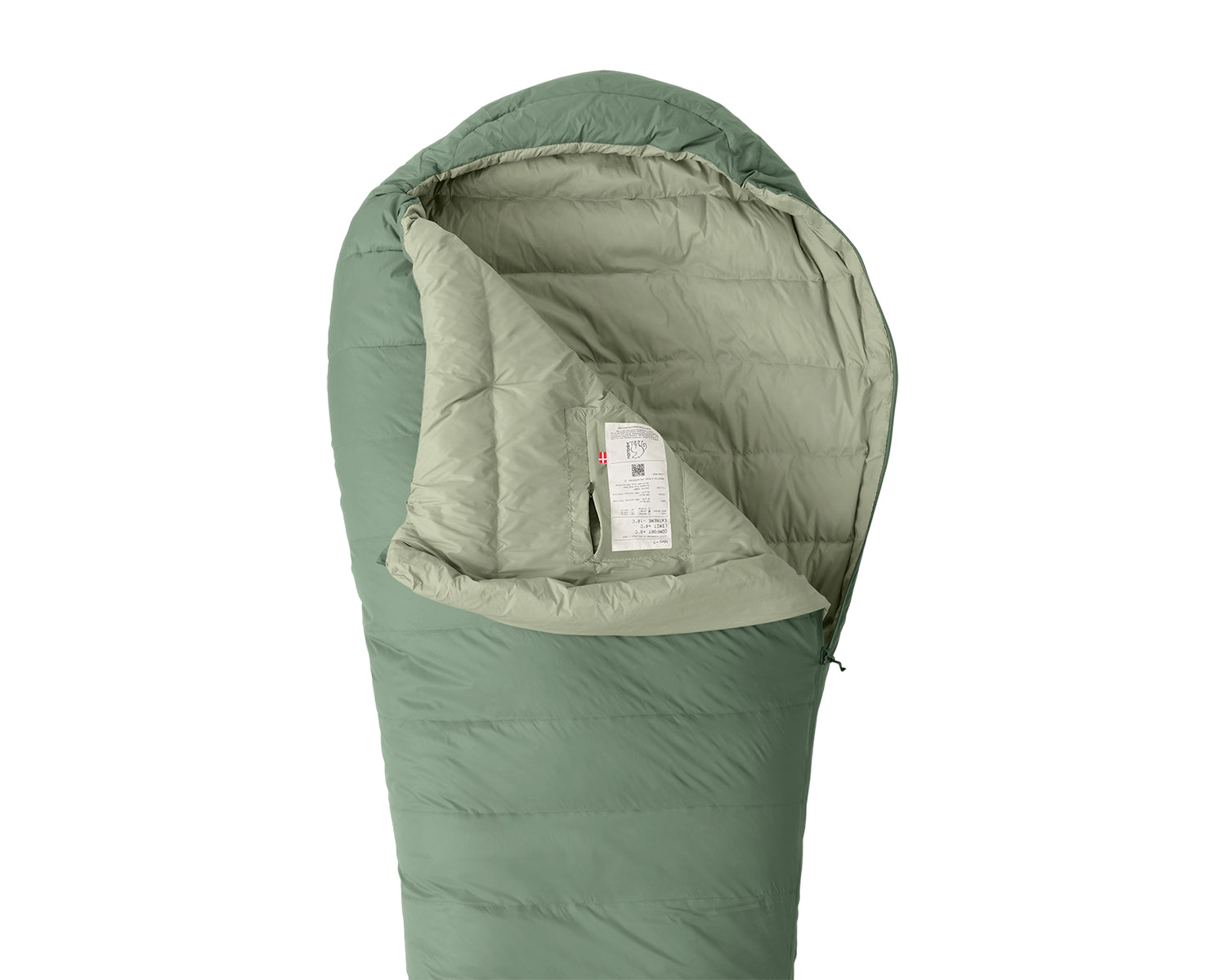 nordisk-ides-5-mummy-sleeping-bag-hedge-green-3-jahreszeiten-daunenschlafsack image 3