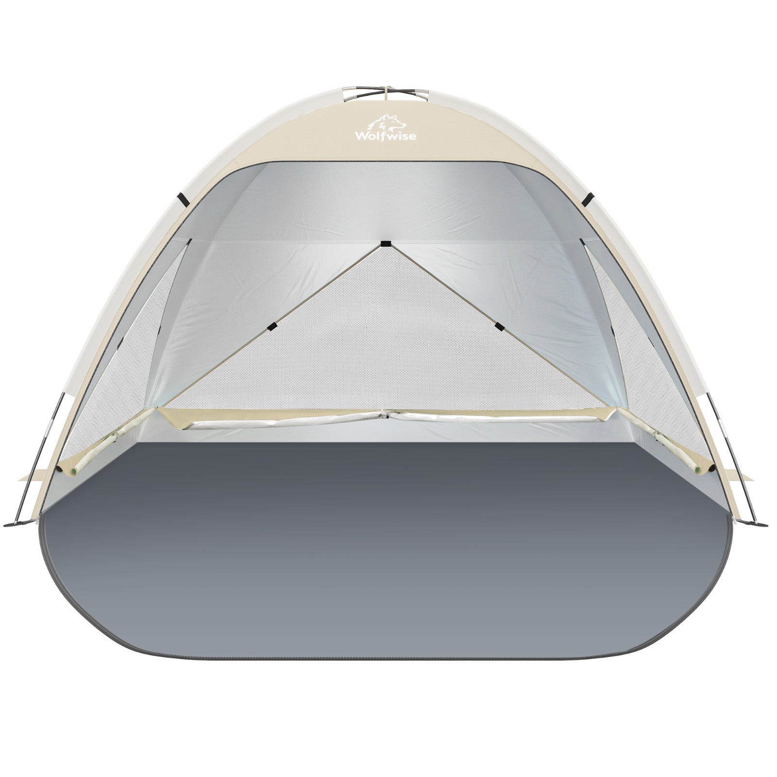 wolfwise-sunlitsky-strandzelt-f-r-4-personen-beige-mit-upf-50-uv-schutz image 1