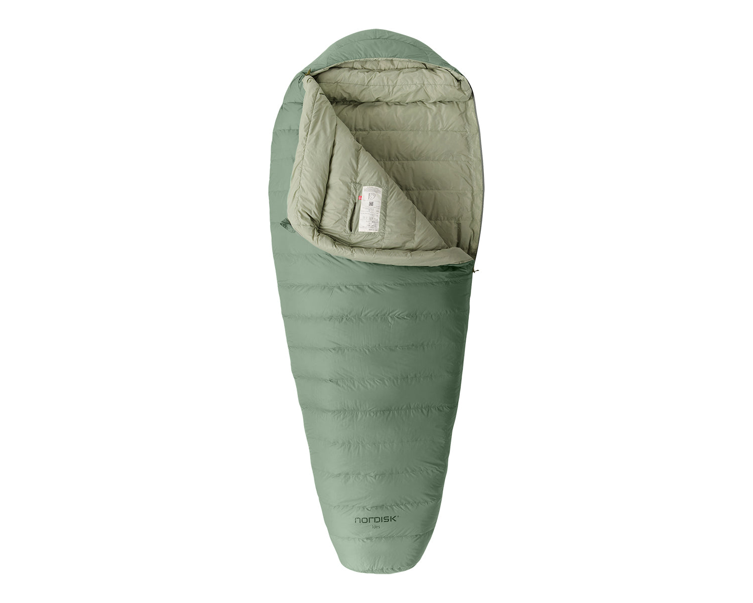 nordisk-ides-0-wide-daunenschlafsack-hedge-green image 2