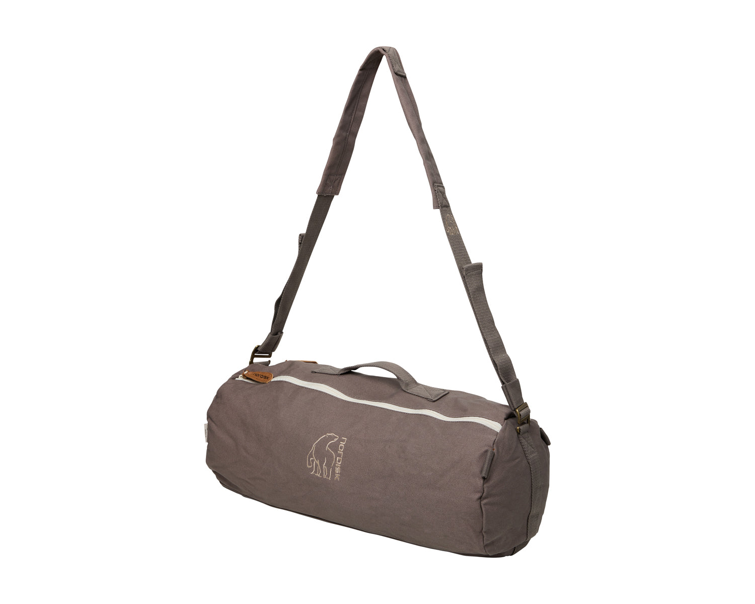 nordisk-karlstad-27-duffel-27-l-dark-gull-grey-baumwoll-canvas image 2