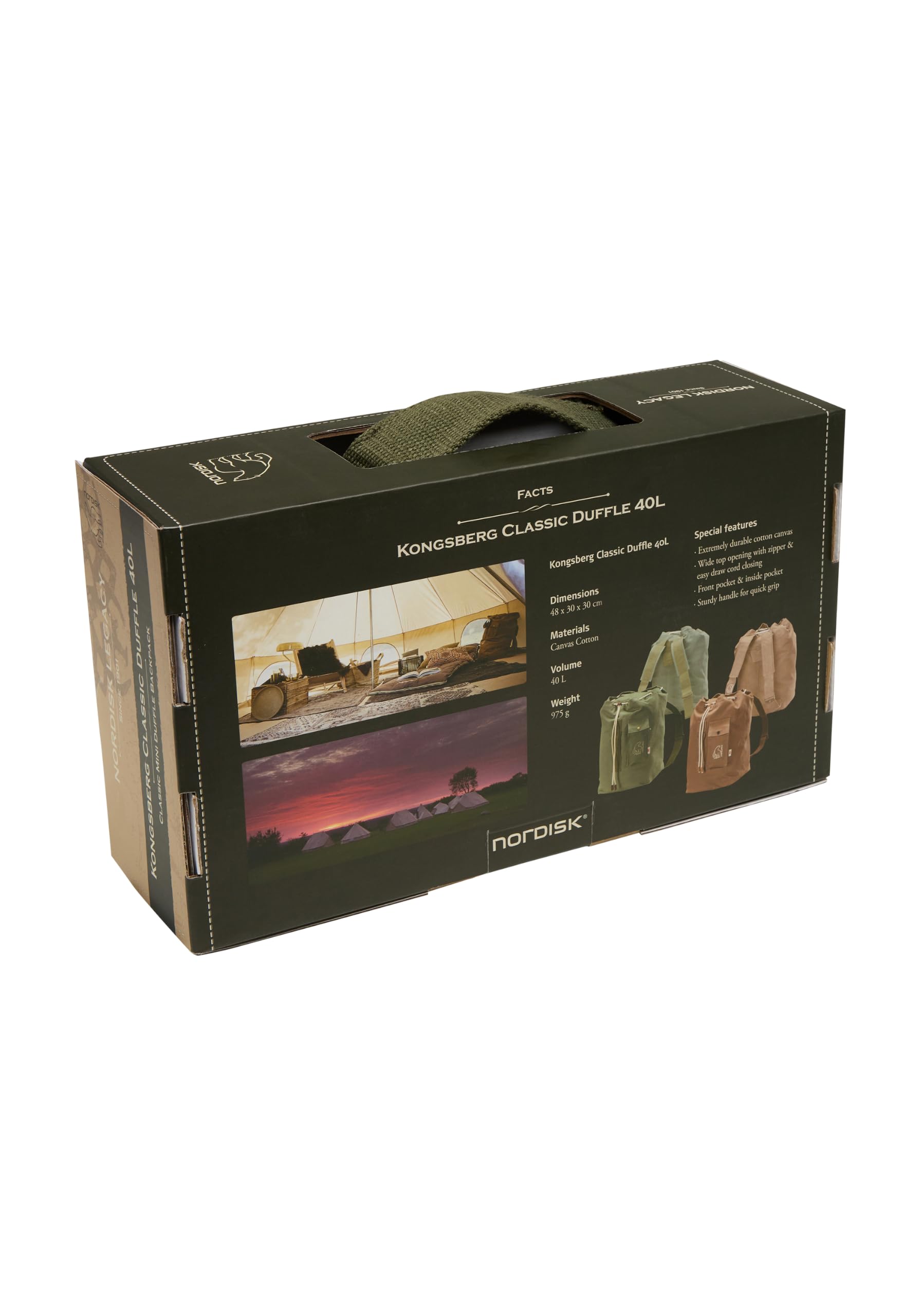 nordisk-kongsberg-40-duffel-40l-reisetasche-four-leaf-green image 8
