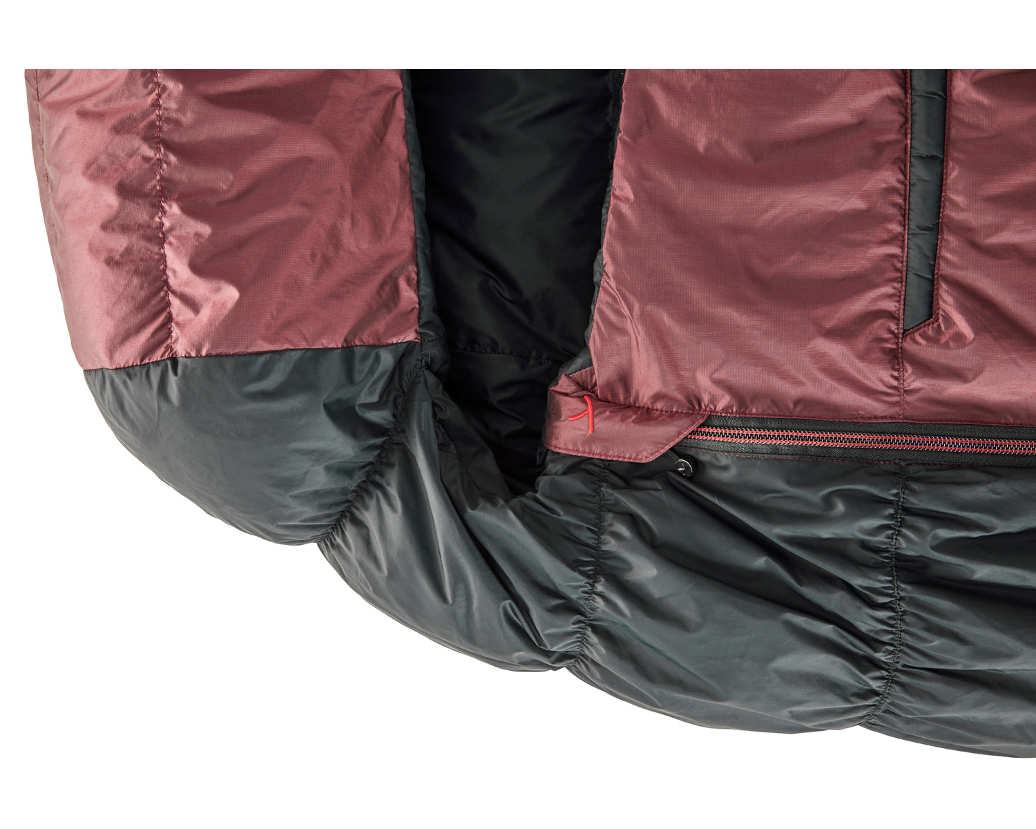 nordisk-voyage-300-schlafsack-rei-verschluss-rechts-ribbon-red-crystal-down-3-ja image 4