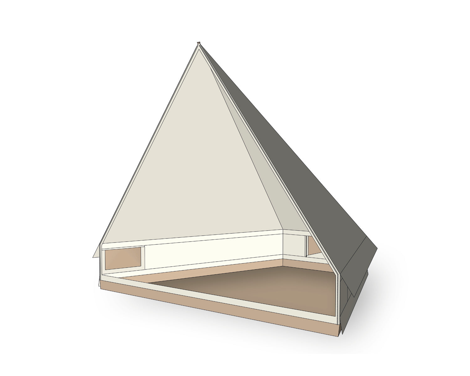 nordisk-midgard-annex-large-zeltvorzelt-3-3-m-erweiterung-sandshell image 6