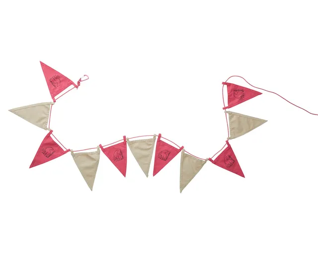 nordisk-flag-lines-wimpelkette-azalea-cherry-pink-2-st-ck image 1
