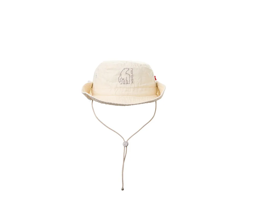 nordisk-125-years-hut-sandshell-leichter-outdoor-sonnenhut-mit-nackenband image 1