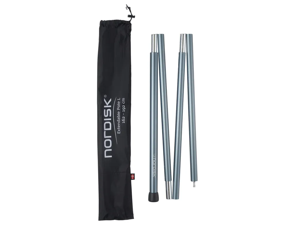 nordisk-extendable-pole-162-192-cm-aluminium-teleskopstange-f-r-tarp-und-zelt image 1