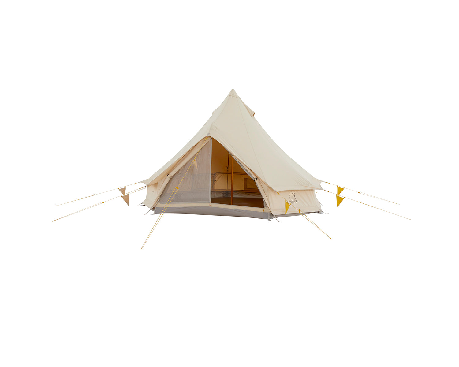nordisk-asgard-tech-mini-2-personen-zelt-inkl-colour-pack-mustard-yellow image 7