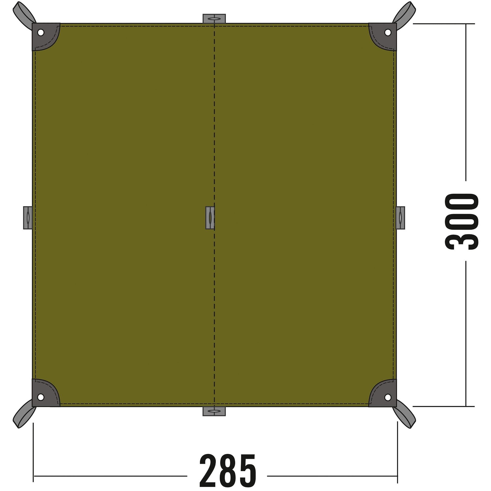 tatonka-tarp-2-zeltplane-285-x-300-cm-light-olive image 2