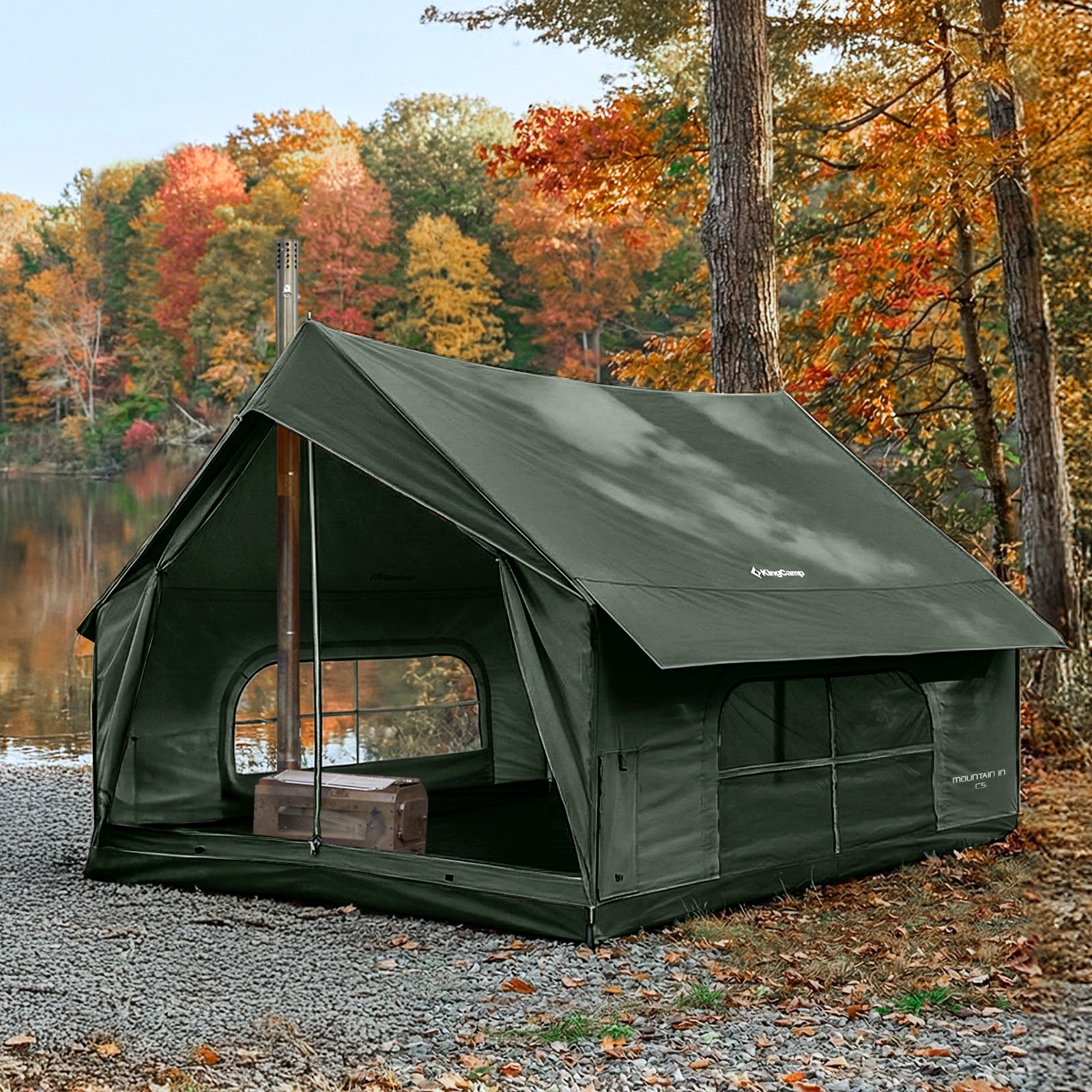kingcamp-4-season-cabin-tent-mit-stove-s-bundle-gr-e-s-5-personen image 1